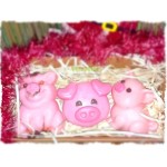 Набор мыльных новогодних свинок